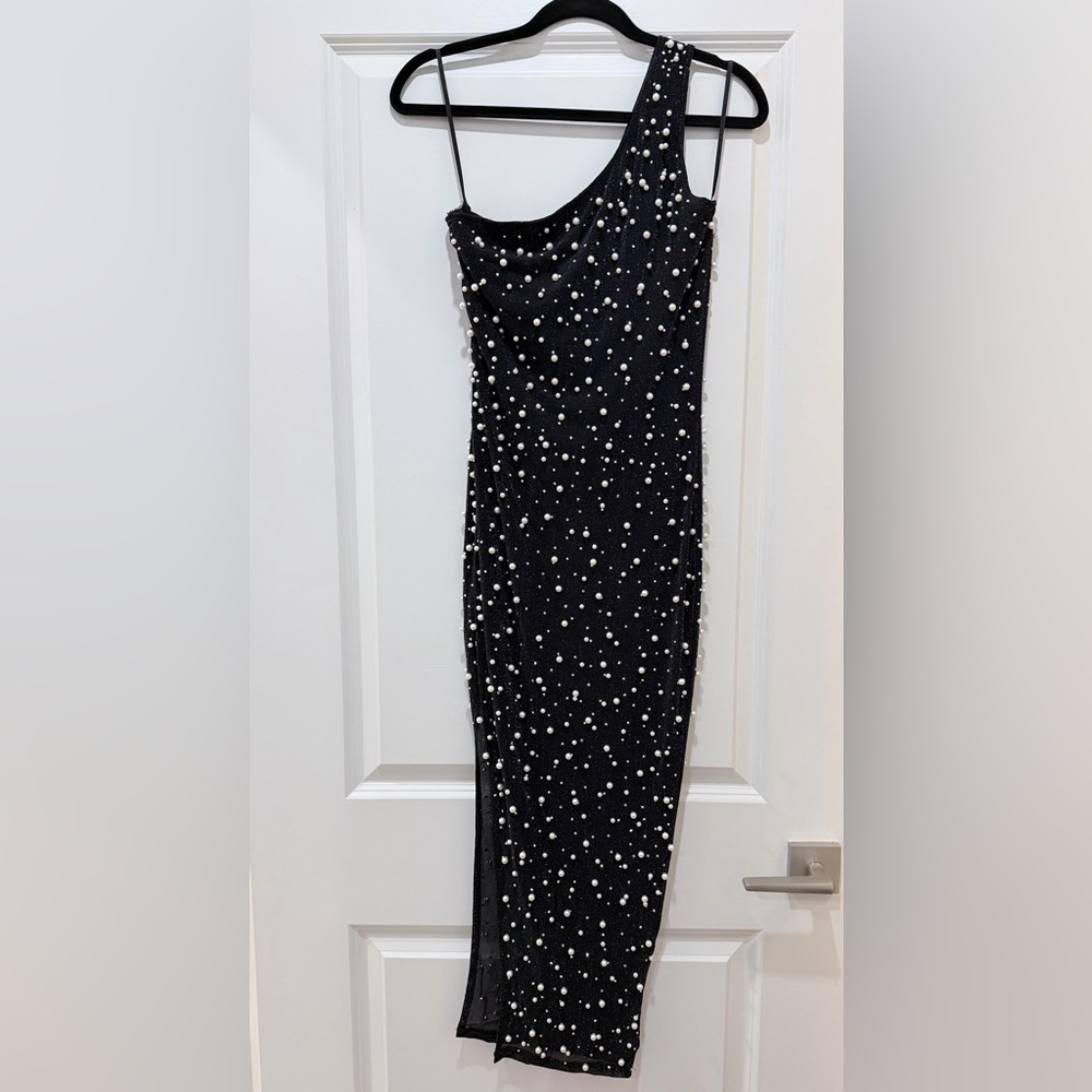 Pearl One Shoulder dress